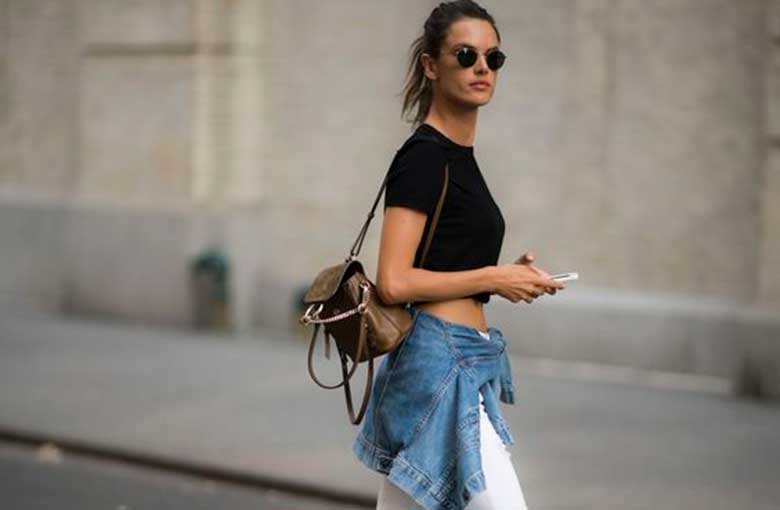 13 Looks basiquinhos por Alessandra Ambrosio