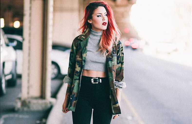 13 maneira de usar parka verde militar