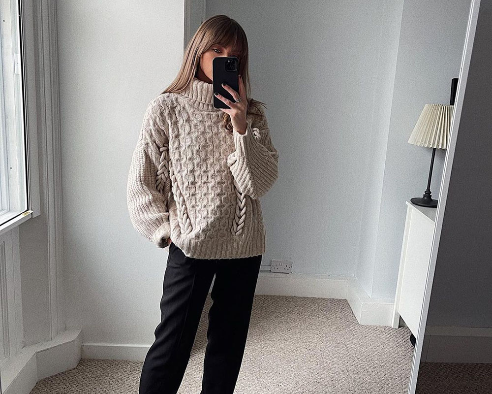 Maxi gola alta: tendência para elevar o look de inverno