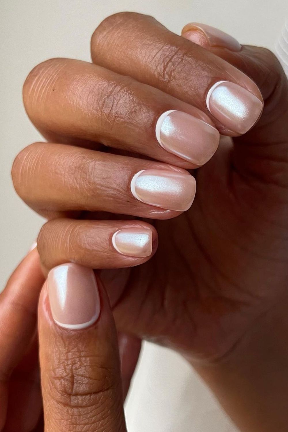 Nail art para festas com fancesinha reversa