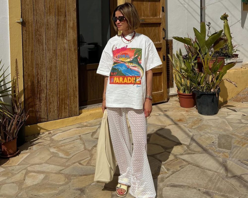 Como atualizar o look com t-shirt oversized