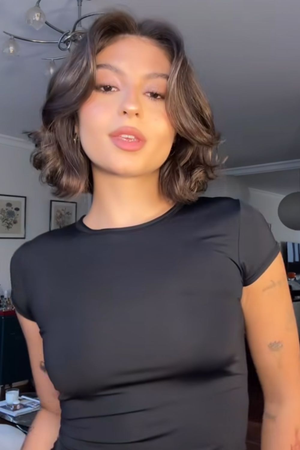 cabelos curtinhos, chanel em cabelo ondulado