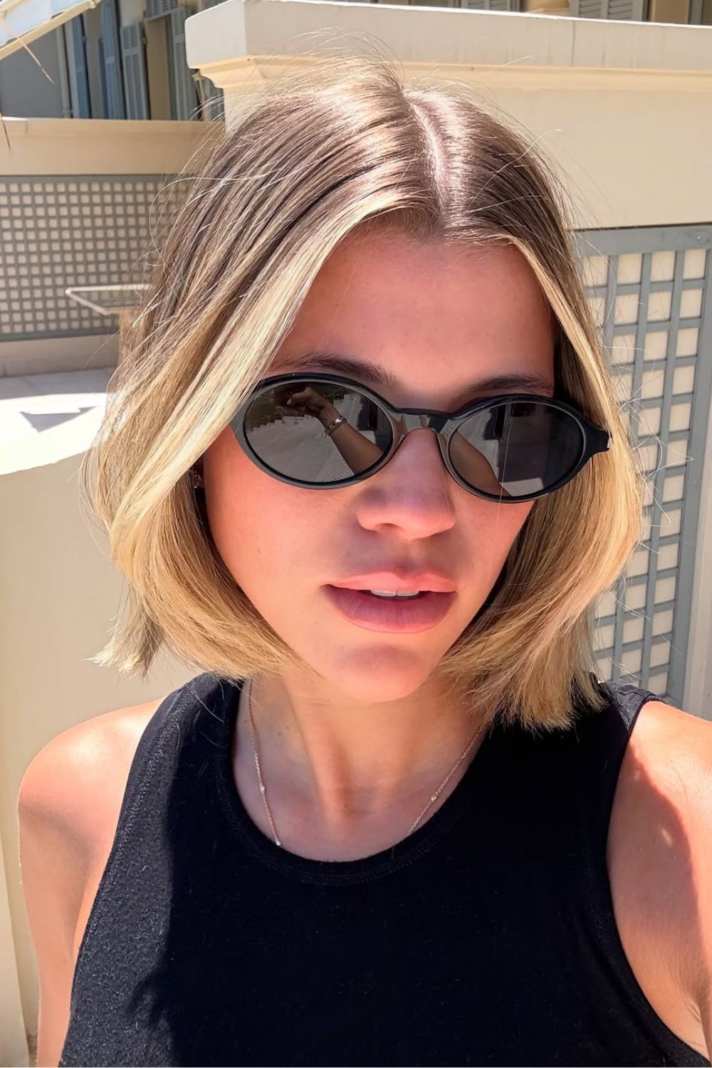 cabelos curtinhos, chanel com mechas na frente