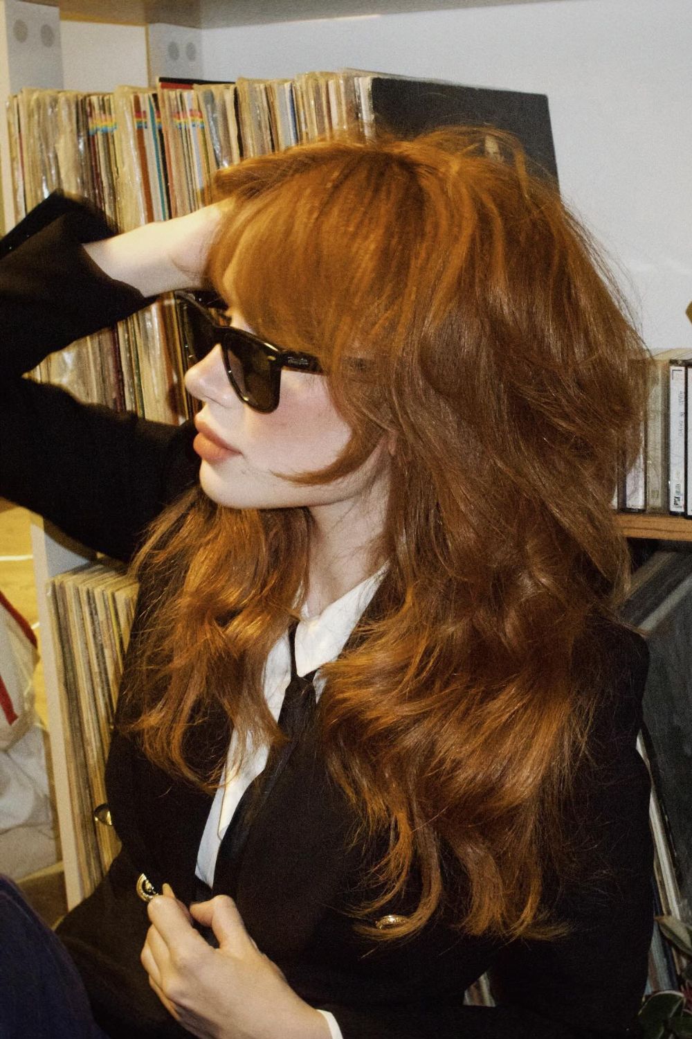 Shaggy hair, cabelo acobreado
