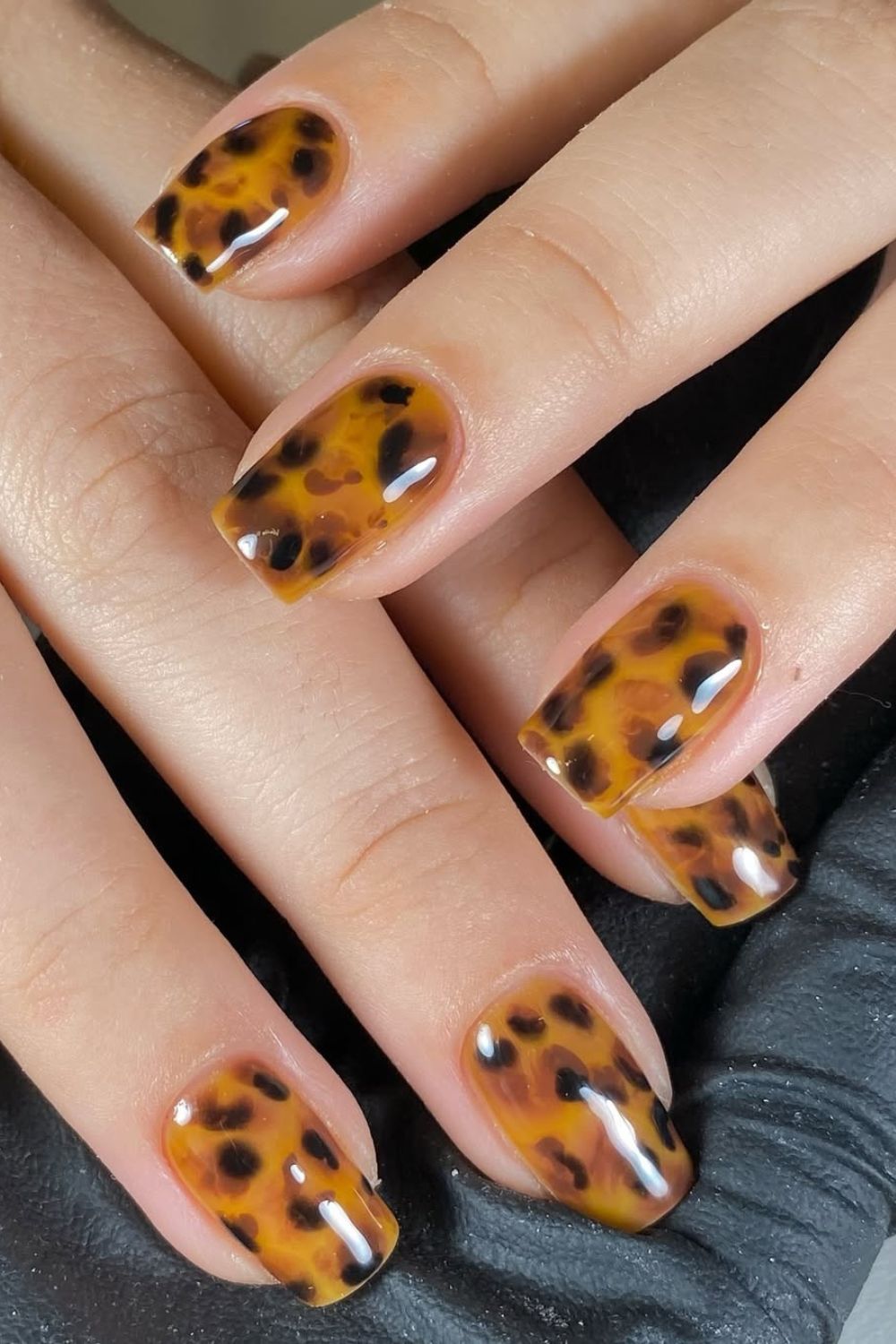 unhas carnaval, animal print
