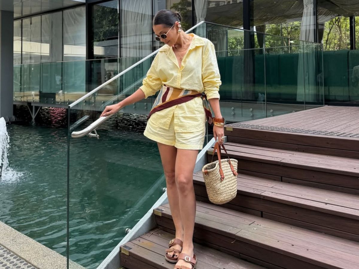 Lenço no quadril é hit deste verão