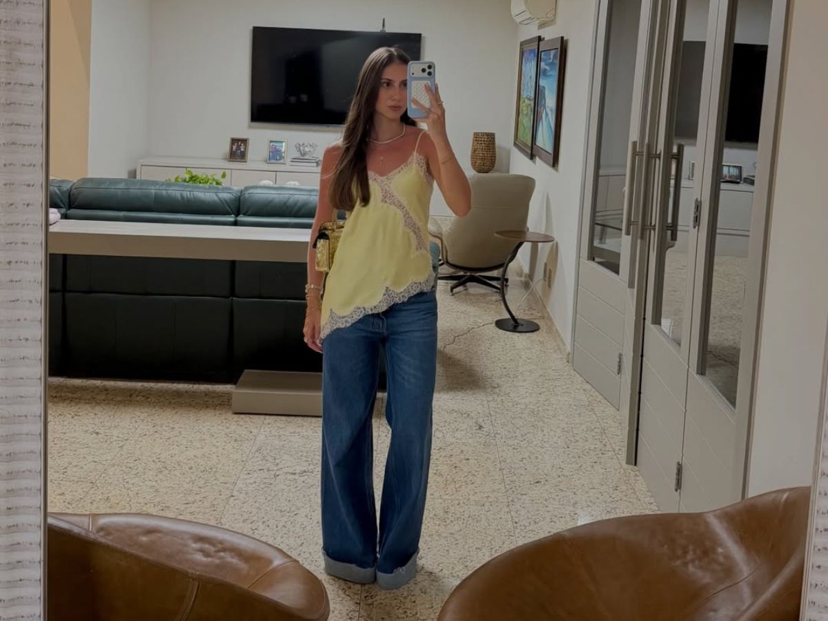 Alerta de tendência: blusa de renda