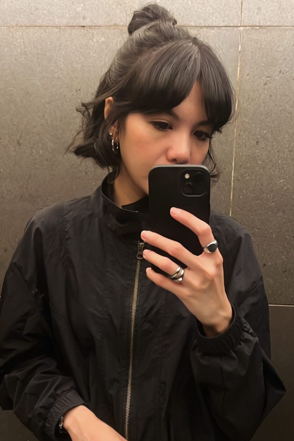 French bob, chanel com franja cortininha